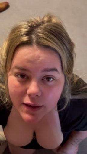 Even if you stick your dick in another woman I will still suck and fuck you