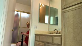 Stepson Drills His Stepmother While Stepdad Is in the Shower