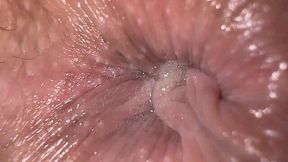 Filthy close-up anal fingering and dirty talk leads to explosive orgasm!