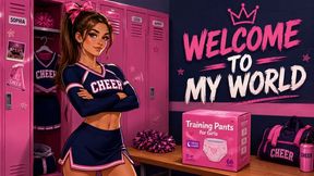 Your Bully Diapers You In The Girls Locker Room! | ABDL Scenario
