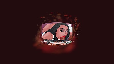 Sexy big ass Latina gamer girl nixxy plays with her new joystick