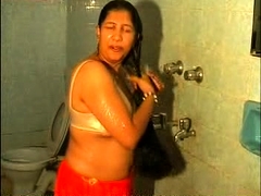 Classic Indian mallu boobs free in shower