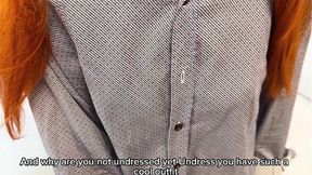 I Called a Whore for Christmas and My Stepsister Came - I Fucked Her Tiny Pussy and Cum on Her Ass - English Subtitles