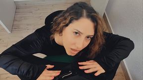 My neighbor'_s big ass and her feet drive me crazy