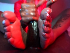 Hot Black Maid Does Some Webcam Black and Ebony