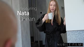 Nata Gold's Morning Madness: Passionate European Blonde Ignites Early Morning Fucking