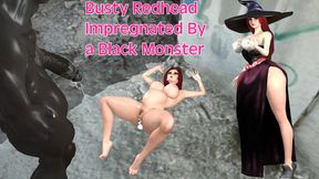 Sexy Big Tit Sorceress Impregnated By a Black Monster Cock