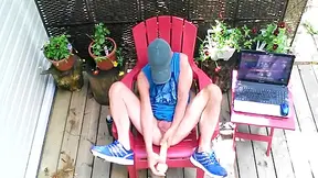 Outdoor Fake Penis Session #1