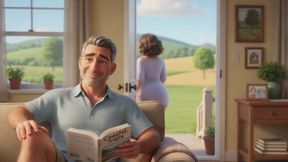 Unexpected Passion Awakens Grumpy Mother in Law During Countryside Getaway Trip AI generated