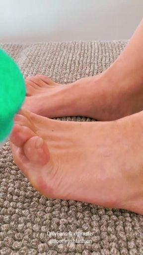 My first massage with oil