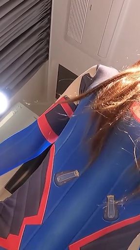 Overwatch D.va Handjob and gets fucked, Hentai Cosplayer crossdresser ladyboy part.7   Clip 2