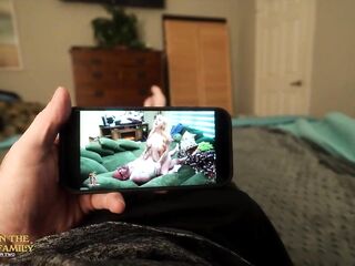 Moved In With StepMom And We Have To Share A Couch! Kymber Leigh AITSF250523