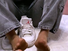 Long Foot Fetish clips at great Amateur Trampling collection