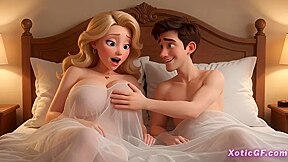 Family Secret: Big Tits Stepmom has First Time Sex with Horny Stepson