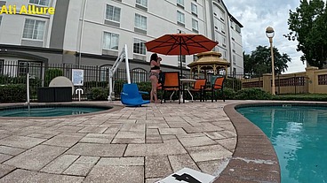 Ali Allure Fucks a Stranger At The Pool