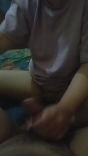 Latest Cock Massage, New Maid Has Big Tits and Narrow Pussy