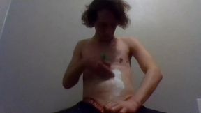 Stomach Shaving Fetish Fanclub Video of the Month (ffvotm); January 2022