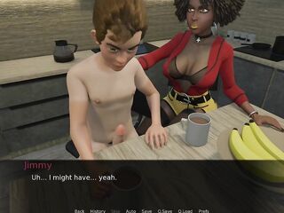 Jimmy's Awkward Adventures Part 9 - Favourable Day - One as well as the other Neighbors give a Tugjob