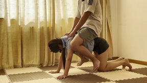 Ponyplay and ponyride a police nuiform girl #SK058