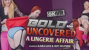 Sweet Angelina And Jenny Anne In Bold & Uncovered: A Lingerie Affair