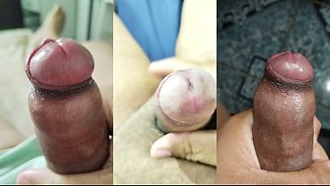 Ficando excitado e gozando muito com meu pau