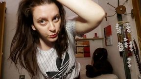 Sweaty armpits costum video