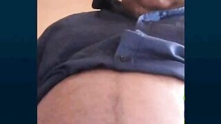 turkish grandpa shows his beautiful cock and balls