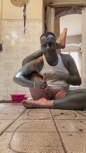 I shave my body