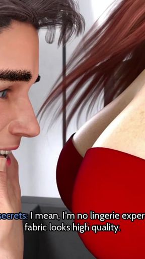 Captivating moment from "Horny Anal Loving Married MILF, She Wants Cock in the Ass - FreshWomen 13 By Pantsu Interactive"