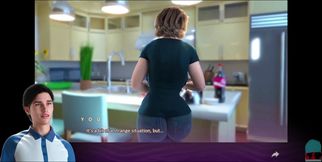 Redhead Milf with Big Boobs and Ass in Steamy Roleplay Scene