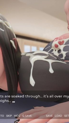 Must-see moment from "RUBBING COCK ON RAVENS ASS WHILE IN SWEATPANTS - MANSION DAYS - PART 3"