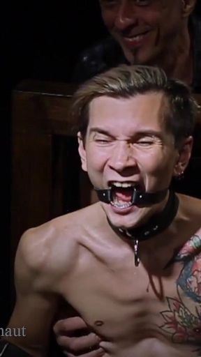 Nicky Pleasure Throne: Multiple Gags, Drooling Ball, Intense Armpit Tickling