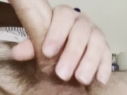 Thick and hung cums with butt plug