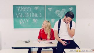 Pluss-size store pupper BBW Brandi Love analfuktet av Lucas Frost