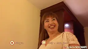 Asian Massage Handjob By Horny Masseuse Milf On
