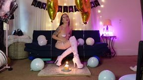Birthday Ass Sits on a Cupcake