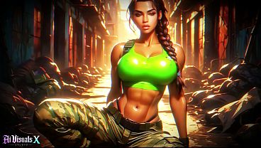 Unfinished Works Compilation 01 - Busty Blonde, Japanese Kimono Girl, Succubus Titfuck, Latina Military &amp_ Waitress (4K AI Generated)