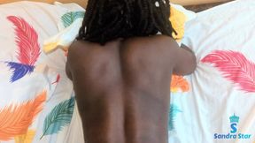 Sandra Star Gets Her First Orgasm of the Year on the Bedroom Chair