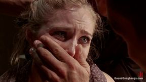 Poor Little American Girl Trapped in Mexico First Gangbang and DP Ever!!!!!!