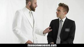 Stern Priest Plows A Handsome Twink Missionary Boy