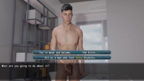 Anal Orgasm Fuck with Submissive Bitch Jenny and Gothic Dominant Woman Amalda