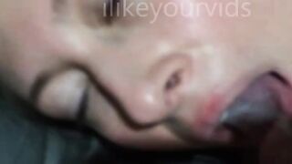 Hot MILF Swallowing barely legal Stud's Load in Hardcore POV Sex