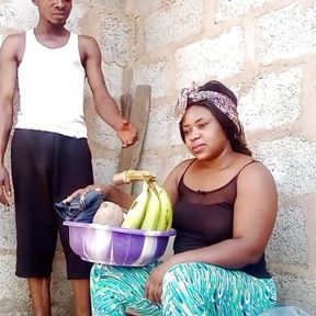 Beautiful Plantain Seller..