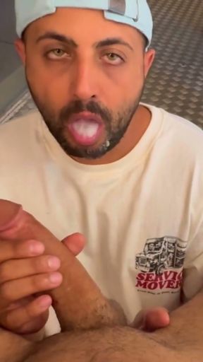 He will suck my big dick everywhere I want   Clip 1