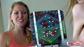 Ashley and Candle are Fun to Watch Lose their Clothes