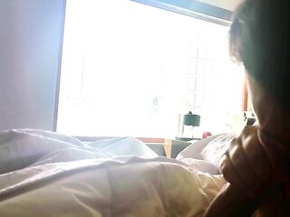 POV Banging in Front of a Window in Fresh York City so All Can See