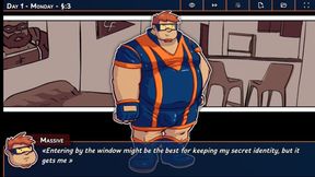 Adventure of the Super Chubby and the Old Landlord.
