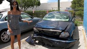 Gia Vendetti has a broken car but a freshly fucked pussy!