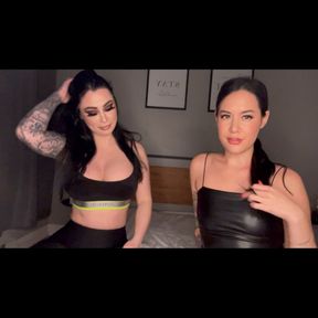 Miss Sadie and I humiliate you in a JOI