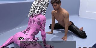 Stranded in Space - Sexy Yoga with Ai Robot